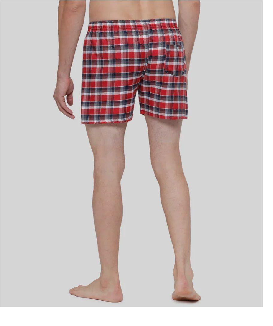 Fidato Men's Checkred Boxer/Short-Pack of 5 FDMUBOXERPO5